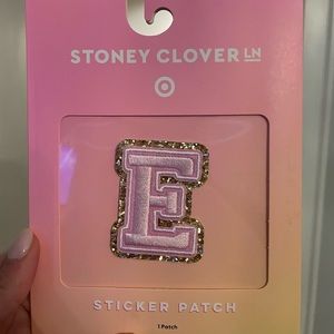 Stoney clover target letter E patch